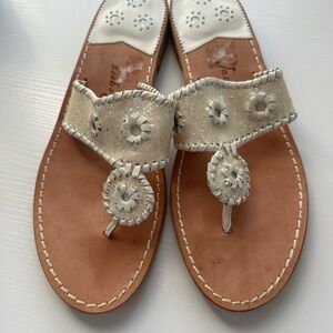 Glitter Jack Rogers Sandals